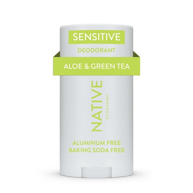 Native Sensitive Deodorant, Aloe & Green Tea, Aluminum Free