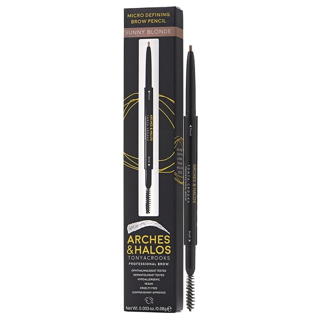 Lápiz de cejas microdefinidora Arches & Halos en Sunny Blonde, 0.03 oz Arches & Halos Arches & Halos Lápiz para cejas 0.003 oz
