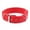 Red, variant on Adjustable Hoop Dog Collar - Soft Nylon Padded Comfort, Durable & Secure Fit for Small Medium Large Dogs, Multi-Color Options (Blue/Red/Green/Black), Pet Comfort Gear