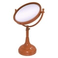 thumbnail image 4 of Height Adjustable 8 Inch Vanity Top Make-Up Mirror - Polished Brass / 2X, 4 of 10