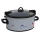 image 2 of Crock-Pot 6 Quart NFL New England Patriots Slow Cooker