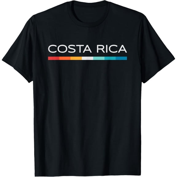 Costa Rica Retro Design T-Shirt