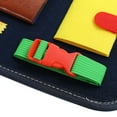 thumbnail image 3 of Children Activity Board for Basic Skills Learning Environmental Protection Felt Children's Toys Early Childhood Education Teaching Aids Dressing Learning Board Bag Designed for Boys and Girls, 3 of 7