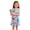 Multicolor-2, variant on Girls Nightgowns 2-Pack Flutter Sleeve Pajama Dress Princess Unicorn Sleepwear for Toddler to Big Kids