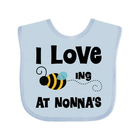 

Inktastic Nonna s House Bee Gift Baby Boy or Baby Girl Bib