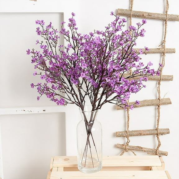 SPRING PARK Gypsophila Silk Fake Flowers Faux Babies Breath Autumn Decor DIY Home