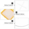 thumbnail image 4 of KAKOWELY Microscope Micrometers Microscope Micrometer Cross Eyepiece Micrometer Slides Area Measuring Ruler0.75"X0.75"X0.04", 4 of 5