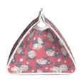 thumbnail image 4 of Picia Rose Flowers Pattern Long Tissue Box Cover,PVC Leather Triangle Holder,Tissue Box Holder with Magnetic Bottom,Facial Paper Organizer Dispenser-7.9"X4.9"X4.5", 4 of 9