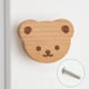 thumbnail image 4 of Perillas de madera del gabinete del animal con el botón de madera del cajón del tornillo para los gabinetes y los cajones, 4 of 5