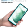 thumbnail image 2 of Samsung Galaxy S22+ Plus Case, IP68 Waterproof Dustproof Shockproof Case with Built-in Screen Protector, Heavy Duty Full Body Protective Cover for Galaxy S22 Plus 5G 6.6 Inch, Blue/Clear, 2 of 7
