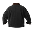 thumbnail image 4 of Men's Winter Jacket Men's Loose Washed Cargo Hop Vintage Contrast Jacket, 4 of 7