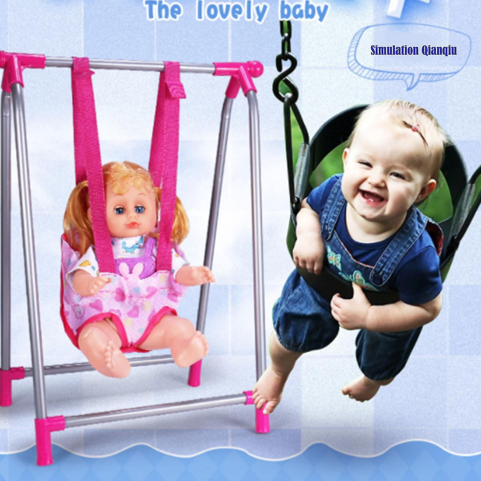 Doll stroller crib high chair discount