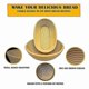 thumbnail image 2 of Bread Proofing Basket Set Of 2 With Starter Kit-round And Ovel Bread Baking Bowl Tools -bread Lame-, 2 of 5
