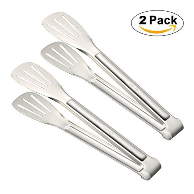 Kitchen Tongs Stainless Steel?9.45 Inch,Buffet Party Catering Serving
