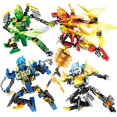 thumbnail image 2 of Figura de acción Ninja Lloyd War Armor Mech Mini Model Building Blocks Compatible Legoboys Technic Anime Cities Juguetes para niños Regalos, 2 of 5