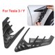 thumbnail image 4 of Adecuado para Tesla Model 3 Y Cubierta Decorativa Cámara Cubierta Protectora Guardabarros Marca Lateral Trueno (patrón Carbono), 4 of 9