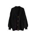 thumbnail image 2 of Cardigan Sweaters for Women Open Front Long Sleeve Button Cable Knitted Sweater Jacket Coat Womens Cardigan Sweaters, 2 of 4