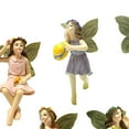 thumbnail image 4 of Accesorios de Jardín de Hadas Shamjiam 5 Piezas Miniaturas de Resina, 4 of 4