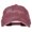 Maroon, variant on Gramps Embroidered Washed Cotton Twill Cap - Black OSFM