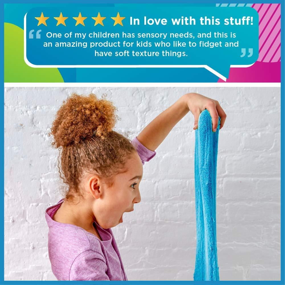 Expandable Moldable SLIMYSAND by Horizon Group USA Non Stick 3 Lbs of Stretchable Sand- A Kinetic Sensory Activity Slimy Play in A Resealable Bag 