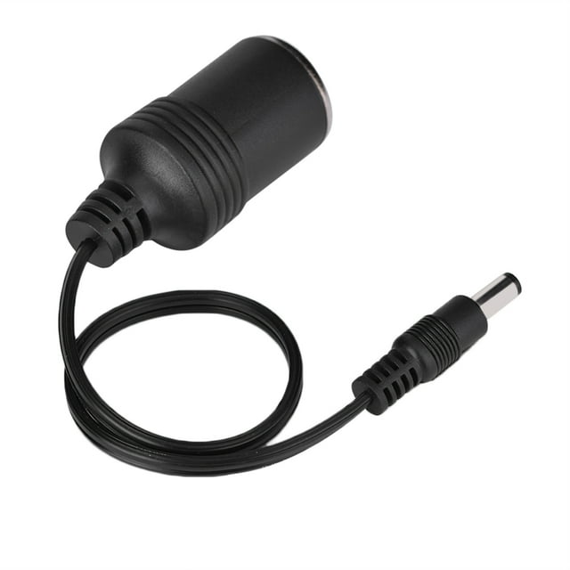 Fosa Cigarette Lighter Cable,DC 5.5 x 2.1mm Female Plug to Car Cigarette Lighter Female Socket Power Supply Cable, Cigarette Lighter Socket Cable