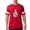 Red, variant on CafePress - Pi Sigma Epsilon Colored Crest T Shirt - Mens Football Shirt