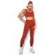 thumbnail image 1 of Traje deportivo para Mujer Chándal de entrenamiento súper elástico para entrenamiento de gimnasio MABOTO Rojo/L, 1 of 7