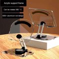 thumbnail image 3 of Langgg Acrylic Tablet Stand Multi Functional Desktop Holder With 360° Rotation Multi Functional Desktop black, 3 of 6
