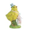 6.5" Sweet Delights Baby Chick Carrying Easter Eggs Spring Table Top Figure