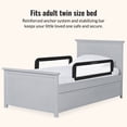 thumbnail image 4 of Dream On Me Mesh Security Bed Rails, Double Pack, Black, 4 of 6