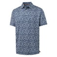 thumbnail image 4 of DTWOOO Men's Golf Shirts Short Sleeve Print Performance Moisture Wicking Dry Fit Golf Polo Shirts for Men, 4 of 8
