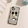 thumbnail image 1 of Disney Mickey Mouse Phone Case for iPhone 11 12 13 Mini Pro Max 14 Pro Max Case shell xuanjing unisex, 1 of 2