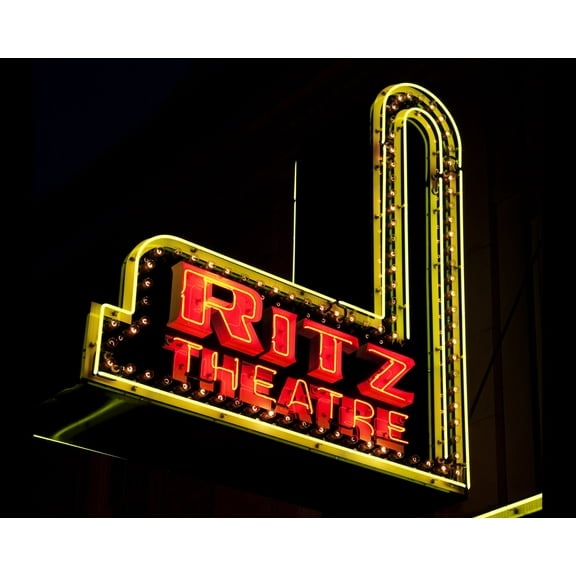 Print: Sheffield Is Home To The Ritz Theater, A 1920's Silent Movie House