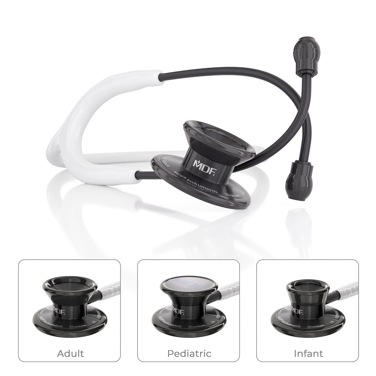 MDF® MD One® Epoch® Titanium Adult Stethoscope