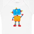 thumbnail image 4 of Inktastic Cute Robot, Colorful Robot, Funny Robot, Robotics Boys or Girls Baby Bodysuit, 4 of 5