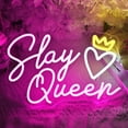thumbnail image 3 of Lámpara LED de neón decorativa SYLHOME Slay Queen, 40 x 26 cm, USB, 3 of 7