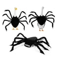 thumbnail image 7 of AZXY Halloween Porch Goose Outfit, Halloween Decorations Outdoor Furry Giant Spider Costume Set for 23 Inch Cement Plastic Porch Goose Statue, Lawn Patio Fall Party Ornament, 7 of 7