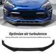 thumbnail image 4 of Front Bumper Lip Spoiler Splitter Diffuser Replacement for GT86 FT86 FR S 2012-2020 Precision Design Enhances Downforce High Speed Stability with Screws Adhesive for Easy, 4 of 7