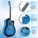 thumbnail image 4 of Guitarra Acústica Ktaxon 41" de Tilo Kit de 6 Cuerdas Azul, 4 of 7