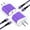 Purple, variant on Bioonis Compatible for iPhone Charger, 20W Type C Charger Block,2 Pack USB C Block with USB C to Charging Cable 10FT,Type C Block USB C Wall Charger Adapter USB C Brick Compatible for iPhone,Purple
