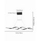 thumbnail image 5 of Lamparas Xtellar De Techo Led Moderna Colgantes Minimalista Para Cocina 3000k-6000k Color Negro, 5 of 5