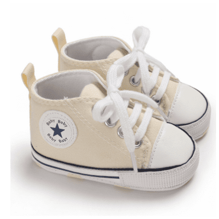 

Toyella Baby soft-soled shoesBaby shoes canvas shoes Beige 11cm