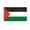 Palestine 3x5 ft Polyester Flag, variant on AGAS Small 4" x 6" 4x6 inch Palestine Hand Flag Polyester material Stitched Edges 11" Plastic Stick Palestinian Hand Held Mini Small Stick Flags
