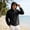 Black, variant on Men's UPF 50+ Sun Protection Jacket, Lightweight Hooded Windbreaker with Zip Pockets, Breathable Outdoor Performance Gear for Fishing, Hiking, Running