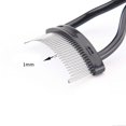 thumbnail image 5 of 2 Pack Eyelash Comb Folding Metal Curler Mascara Separator Set Teeth Eyelash Definer Eyelash Extender Applicator With Comb Cover Professional Grooming, 5 of 5