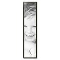 thumbnail image 2 of ArtToFrames 11" x 48" Black Square with Gold Beads Picture Frame, 11x48 inch Black Wood Poster Frame (WOM-5021), 2 of 7