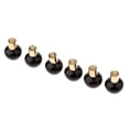 thumbnail image 2 of 6 Pieces Glass Bottles Bottle Tags Wish Tags , Black, as described, 2 of 7