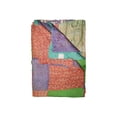 thumbnail image 1 of KANTHA SILK THROW BLANKET 50"X70", 1 of 1