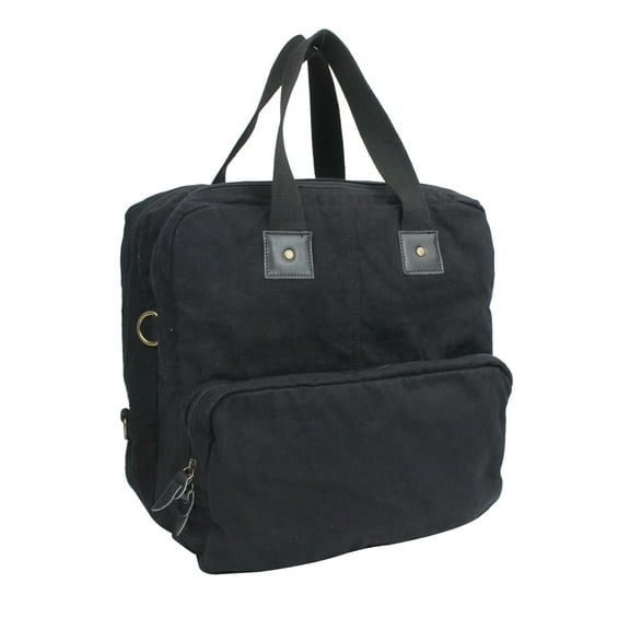 *Clearance* Vagarant Traveler 15" Tall Casual Shoulder Shopping Bag C57.BLK