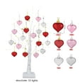thumbnail image 3 of SHIMELE Valentines Day Decor 24 Inch Valentines Day Decoration Lighted Tree with 18 Heart Ornaments -USB/Battery Operated Valentines Decor Tree Light - Valentines Day, 3 of 8